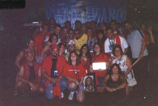 Group photo with Sammy & The Wabos! 7/27/03 Mansfield Ma.