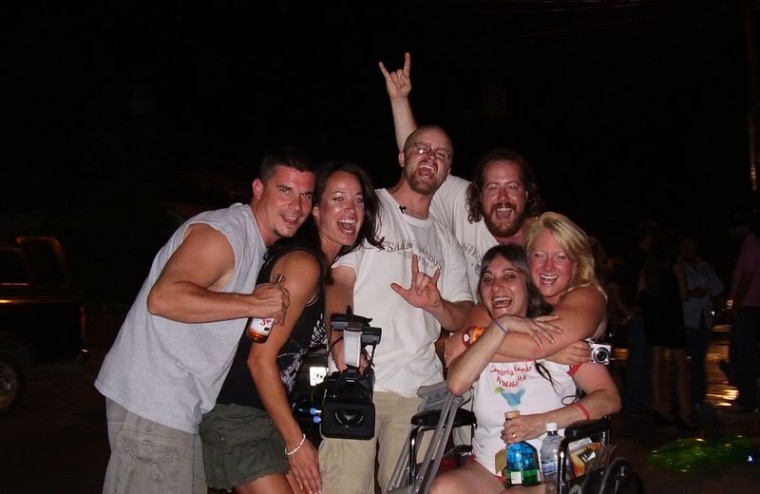 In line on the streets of Cabo '07! Say TEQUILA!!!