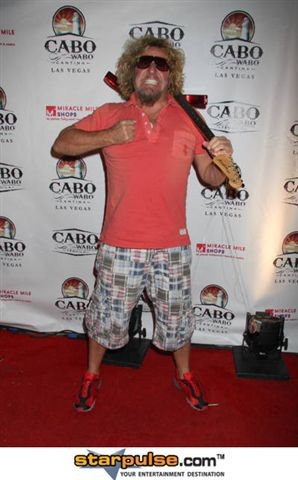 Sammy Hagar @ the Grand Opening of the Cabo Wabo Cantina in Las Vegas