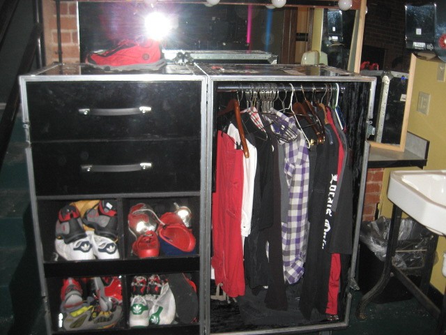 Sammy's wardrobe