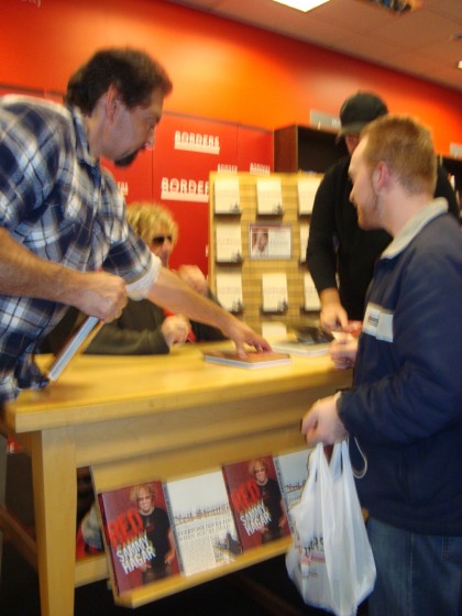 Sammy Hagar NY Book Signing 3-15-11