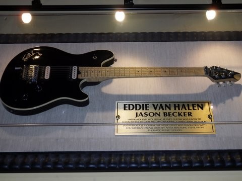 Ed's Wolfgang Guitar, Hard Rock Cafe In San Fransico