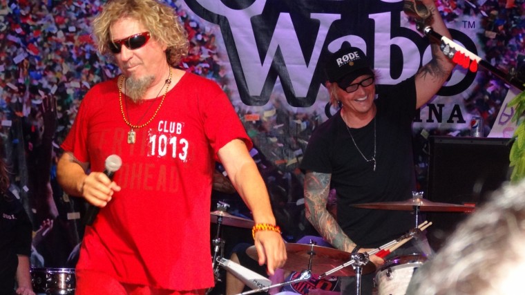 Sammy and Matt Sorum