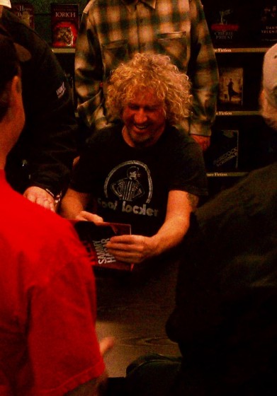 Sammy Book Signing in HB, Cali