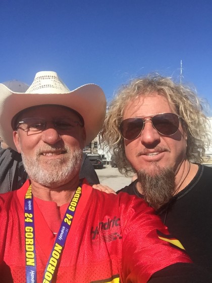 Sammy Rocks NASCAR AAA Texas 500