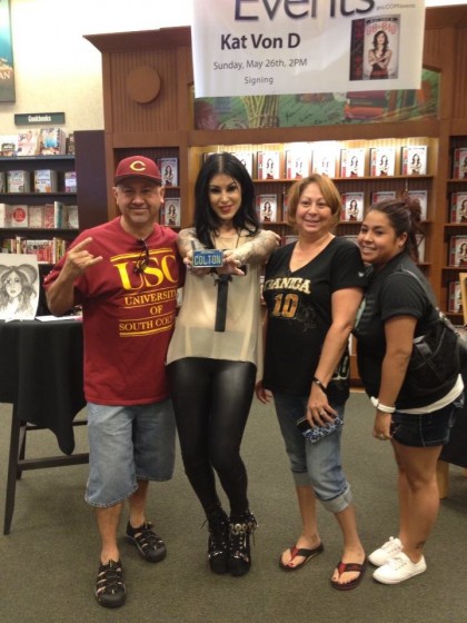 Kat Von D C-town in the house