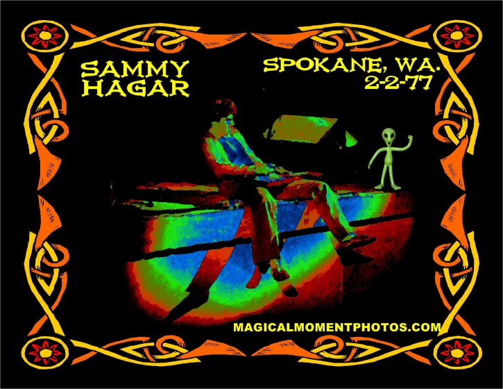 Sammy Hagar playing Bad Motor Scooter in Spokane 2/2/77