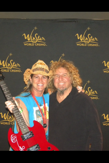 Me and Sammy @ Winstar