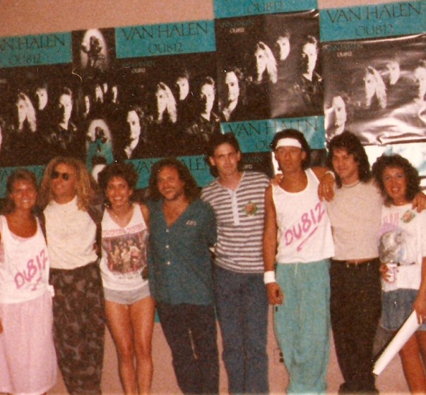 Van Halen Backstage 1988