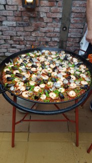 Paella on the Patio at El Paseo!