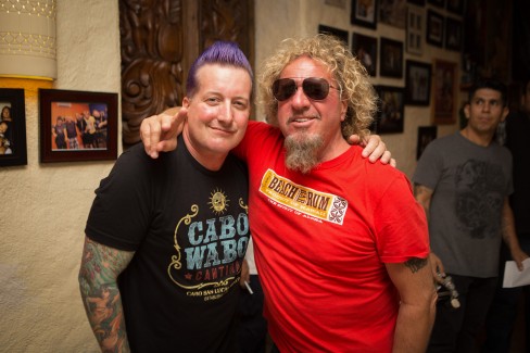 Cabo Wabo with Tre Cool! 