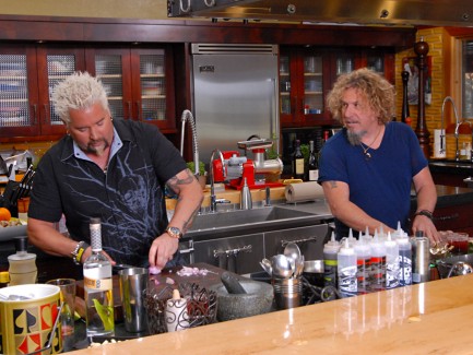 Photos from recording of Guy Fieri's Big Bite TV show!