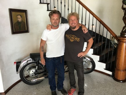 Met up with John Mellencamp for Rock & Roll Road Trip 