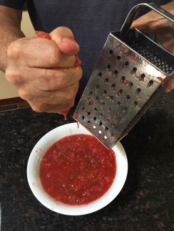 Fresh Garden to Table Dinner - Sammy's Fresh Tomato Sauce