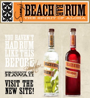 New Sammy's Beach Bar Rum Site Launch + Contest!