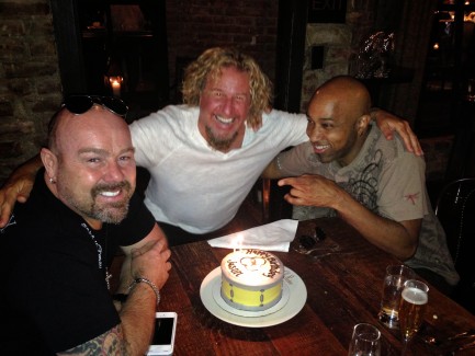 Triple Birthday Celeb - Jason Bonham, Vic Johnson, Joe Satriani 