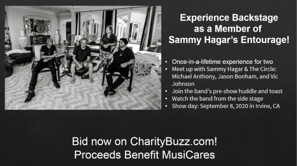 Bid on A Backstage Experience with Sammy & The Circle!